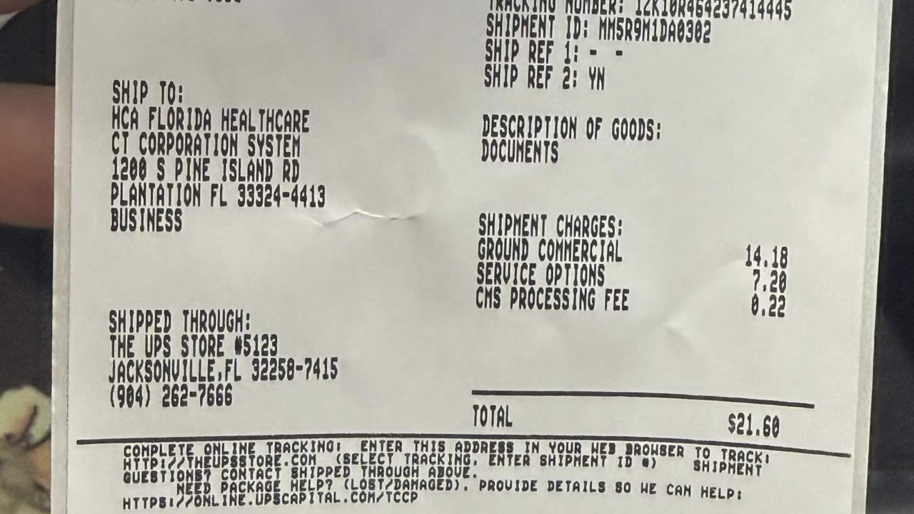 NOTICE OF INTENT TO INITIATE LITIGATION UNDER §766.106, FLORIDA STATUTES AGAINST DR. ANDREW FREETH & HCA HEALTHCARE