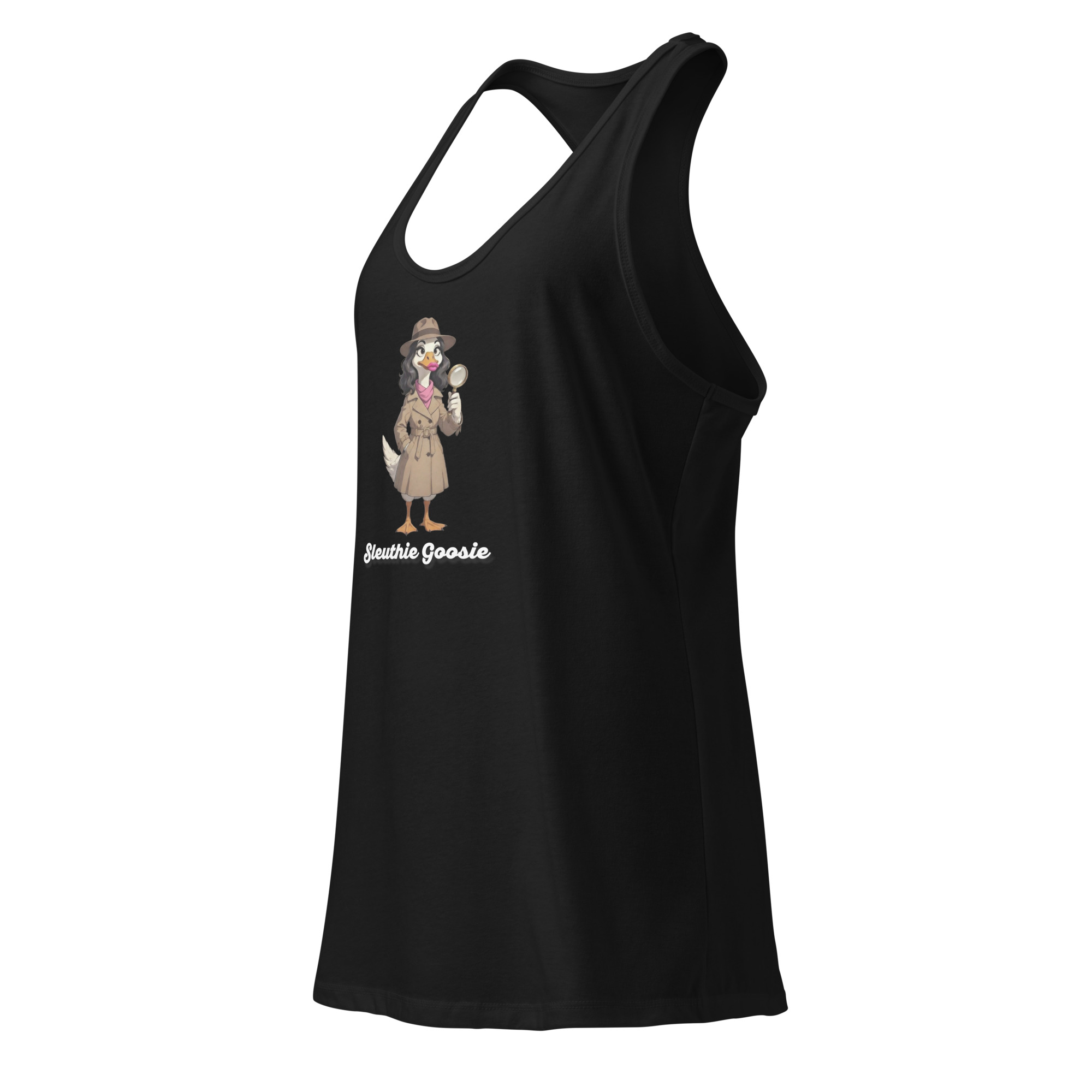 Sleuthie Goosie Women's Racerback Tank - Image 4