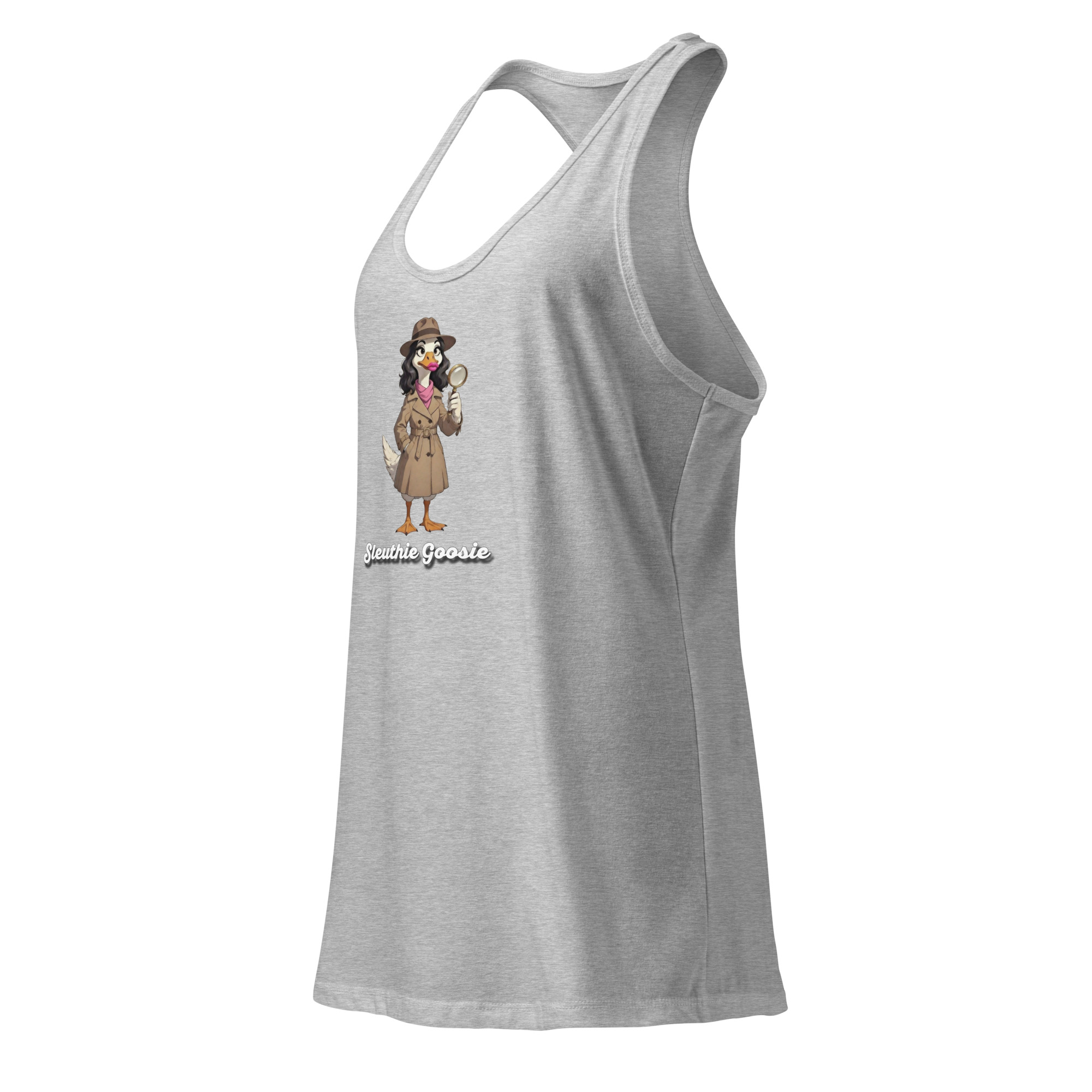 Sleuthie Goosie Women's Racerback Tank - Image 15