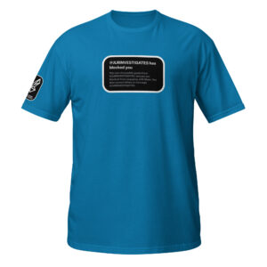 Blocked By JLR Unisex T-Shirt