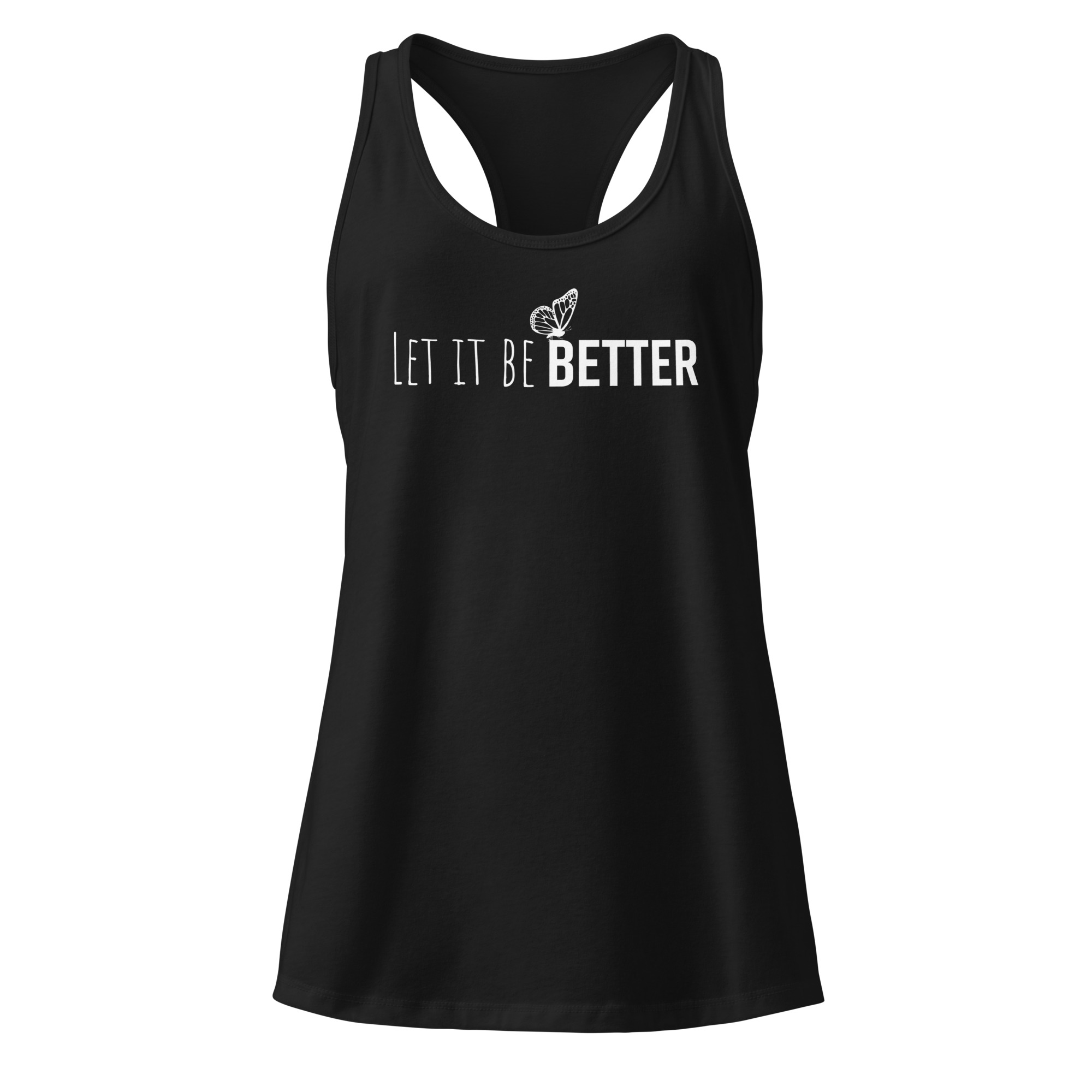 Let It Be Better Women's Racerback Tank - Image 2