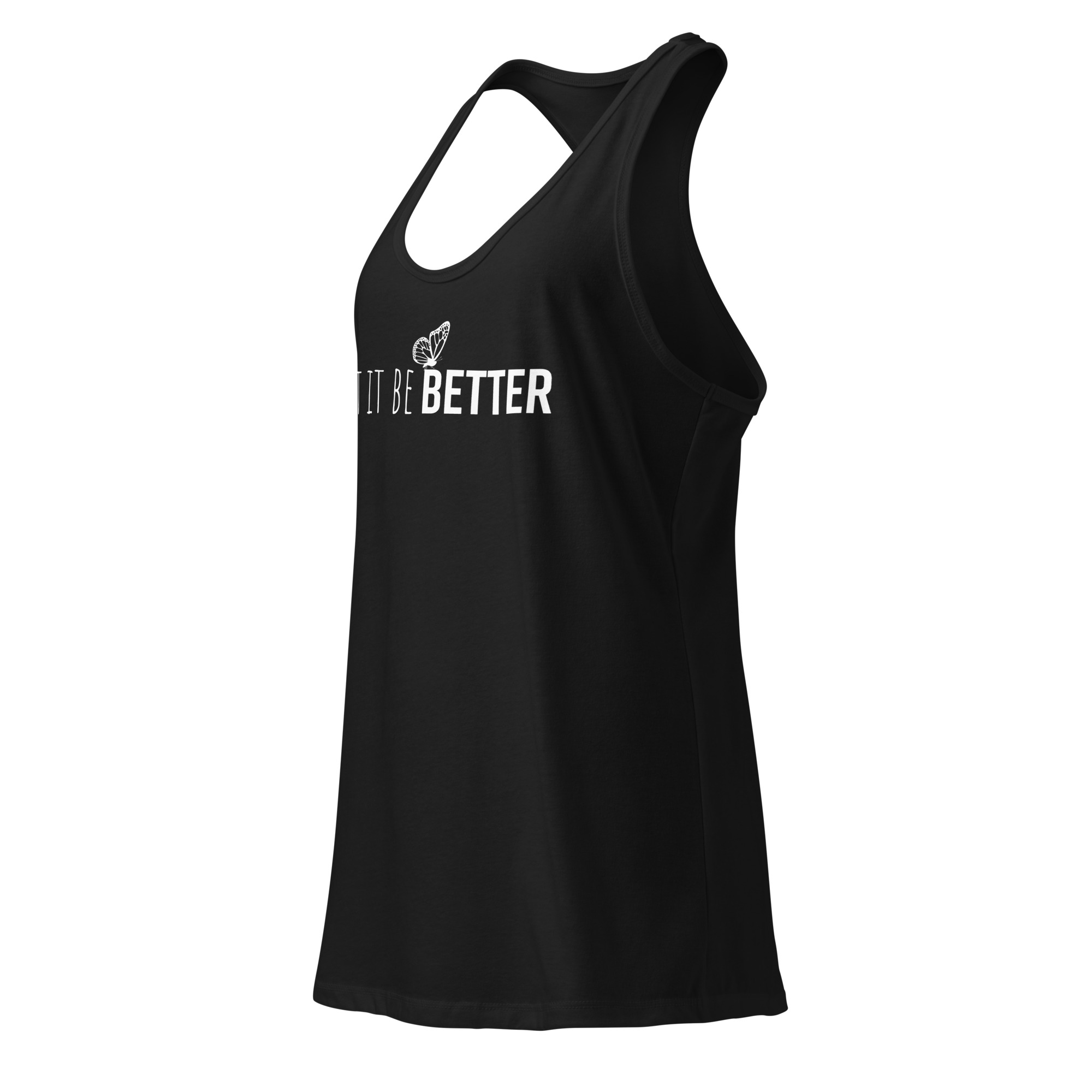 Let It Be Better Women's Racerback Tank - Image 4