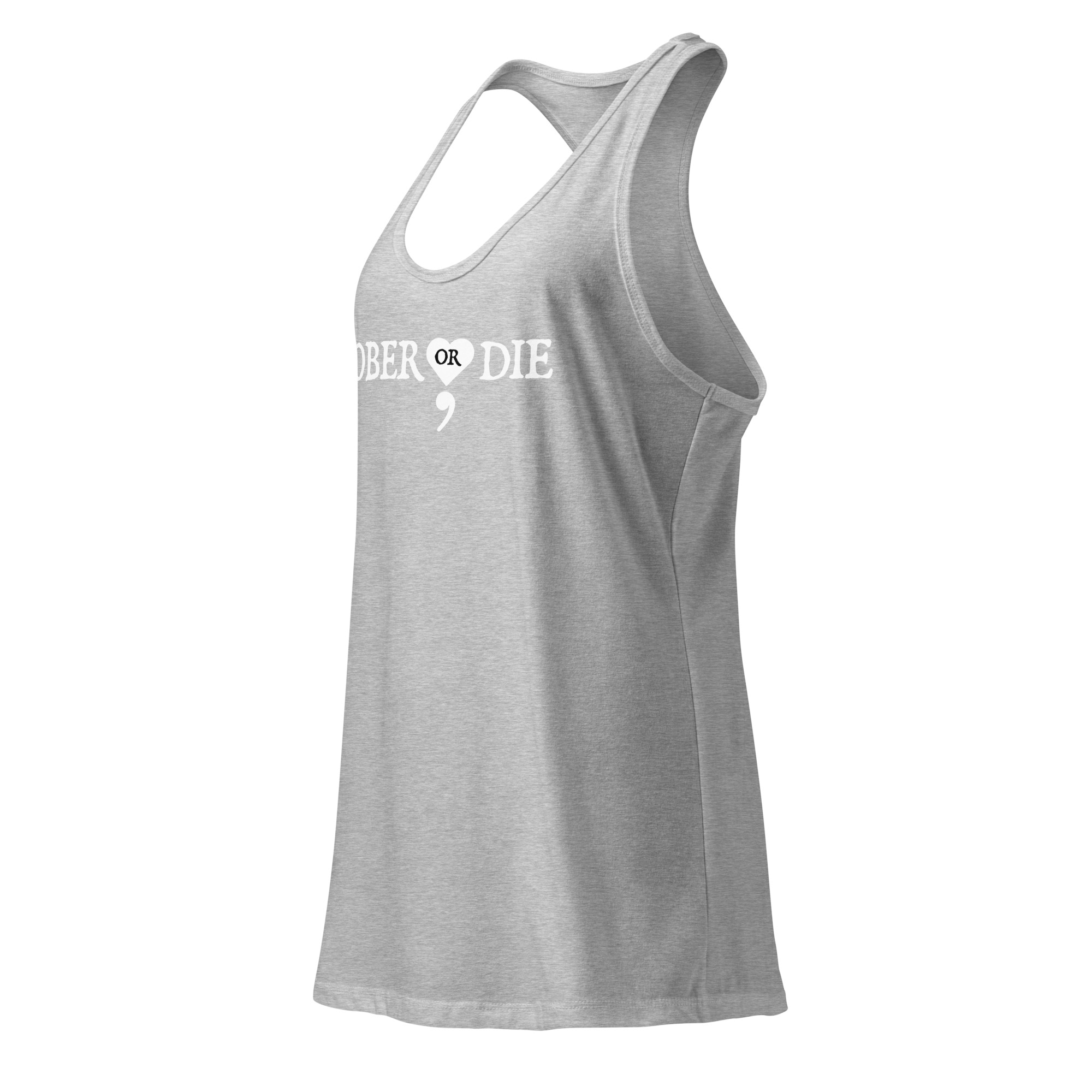 Sober Or Die Women's Racerback Tank - Image 20