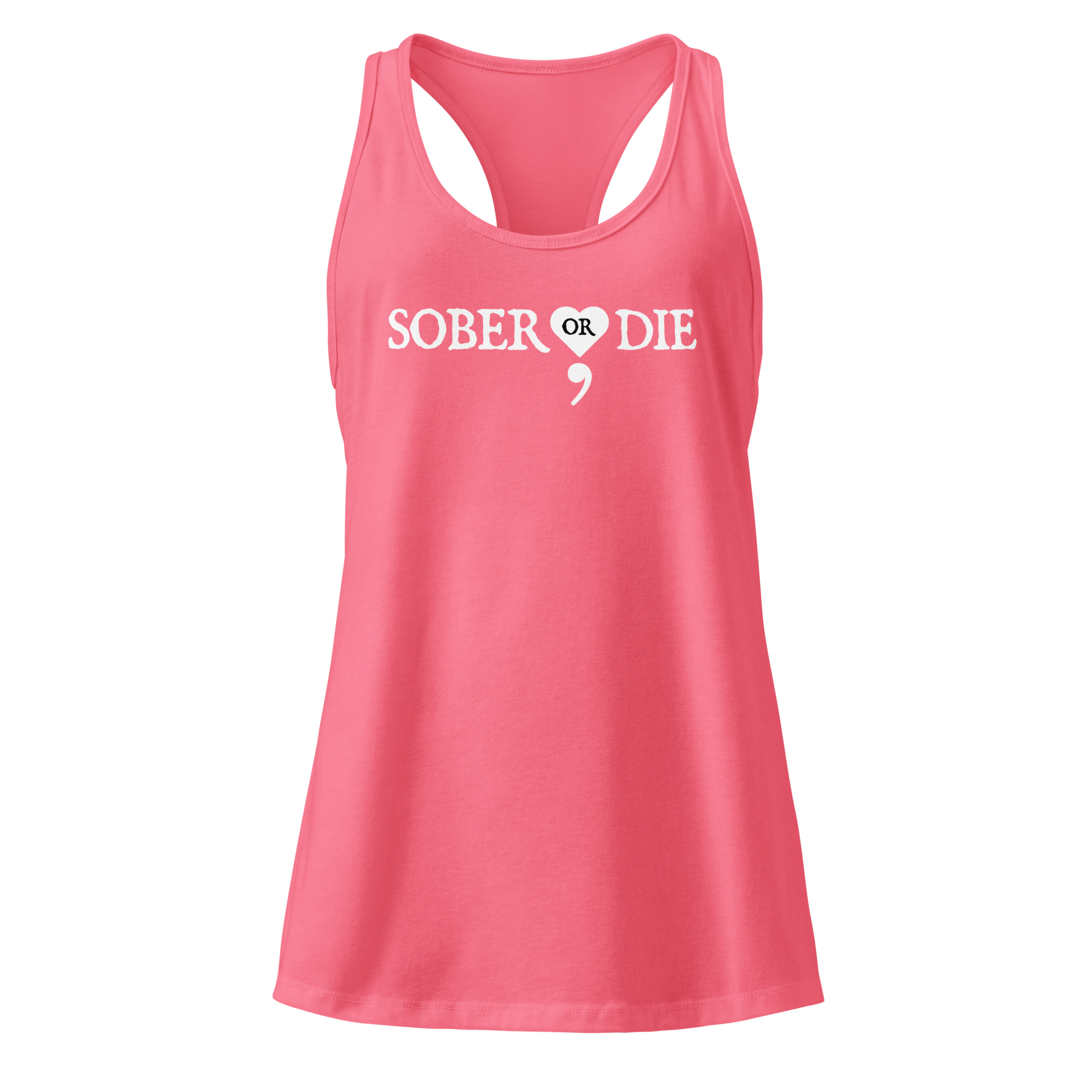 Sober Or Die Women's Racerback Tank - Image 6