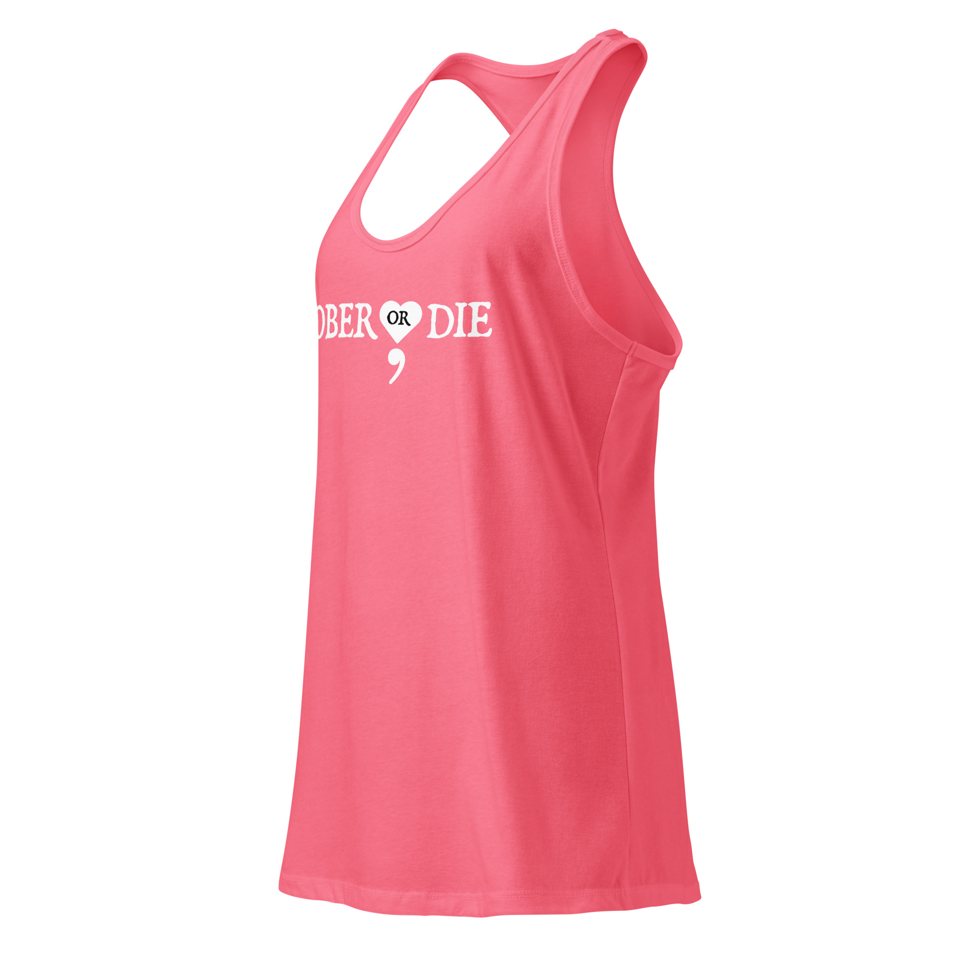 Sober Or Die Women's Racerback Tank - Image 8