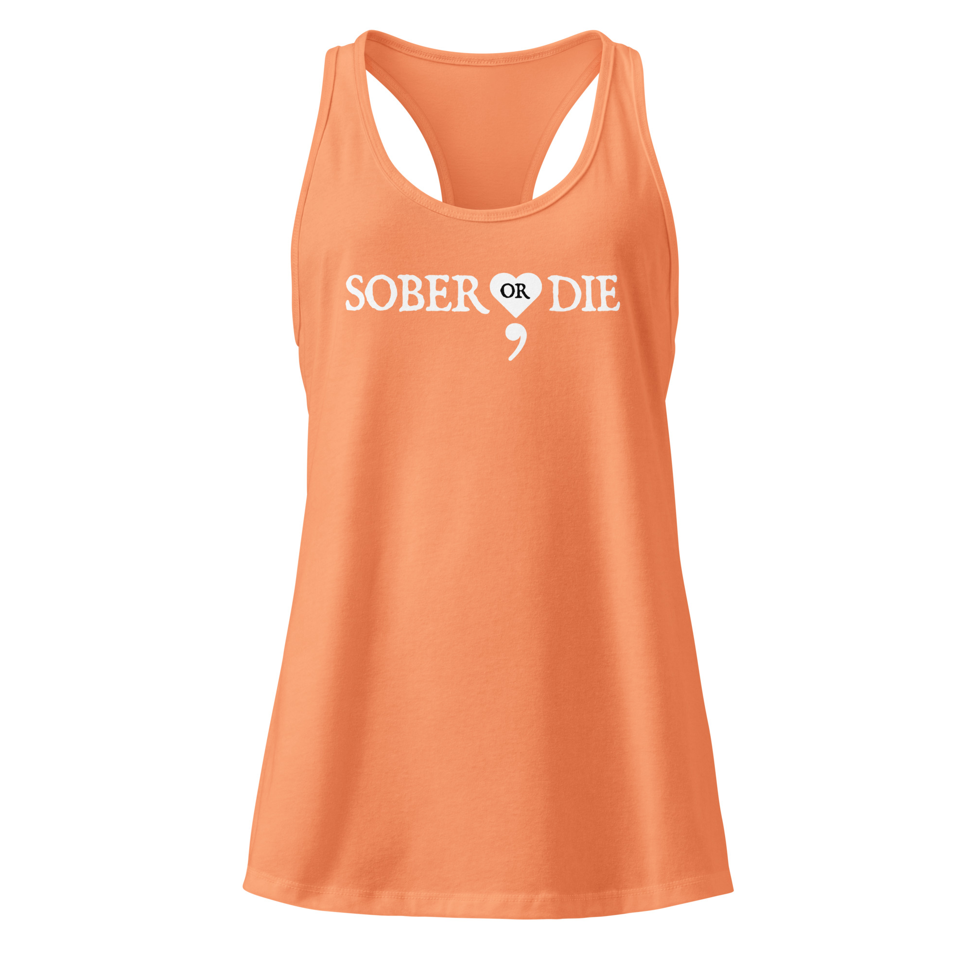 Sober Or Die Women's Racerback Tank - Image 10