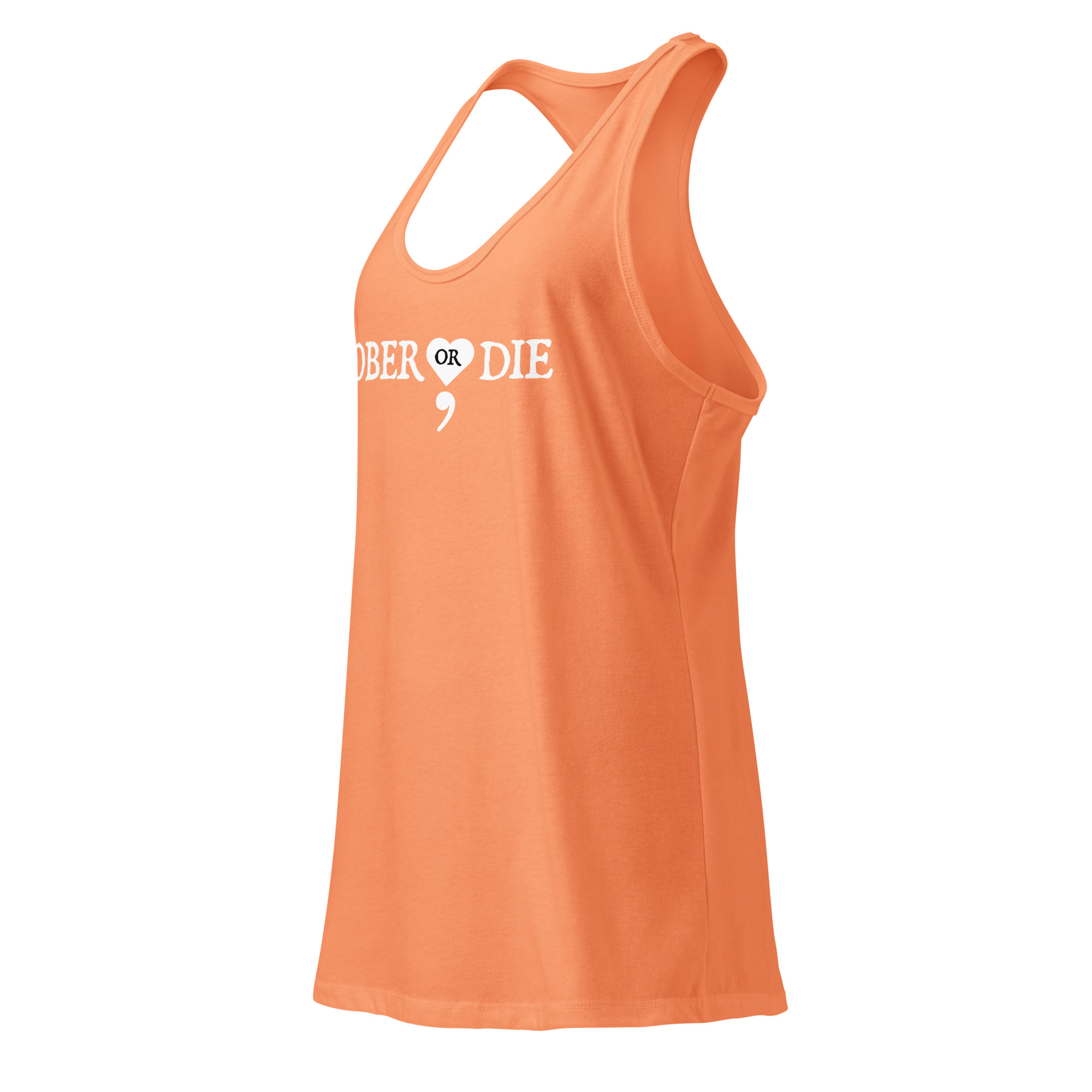 Sober Or Die Women's Racerback Tank - Image 13