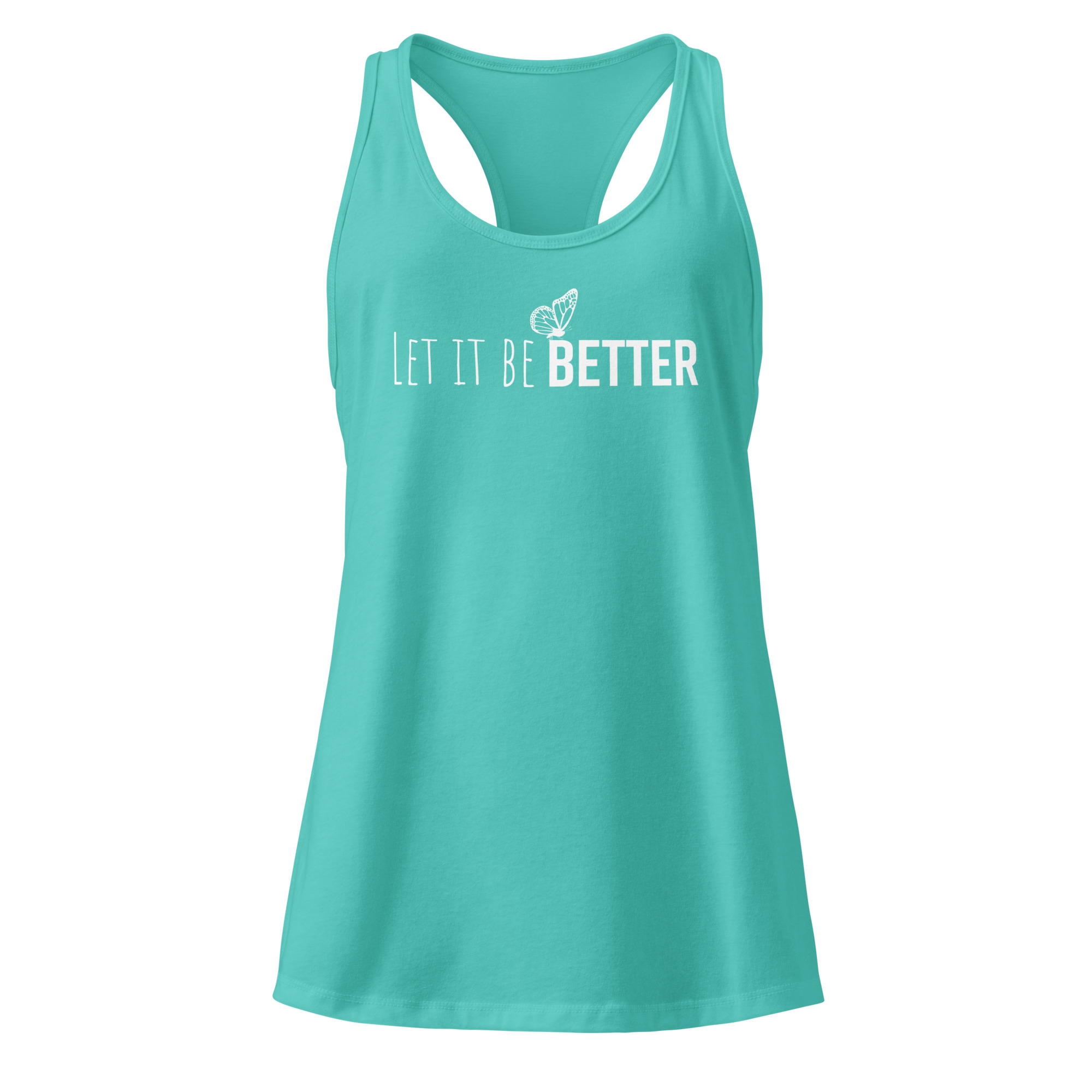 Let It Be Better Women's Racerback Tank - Image 13