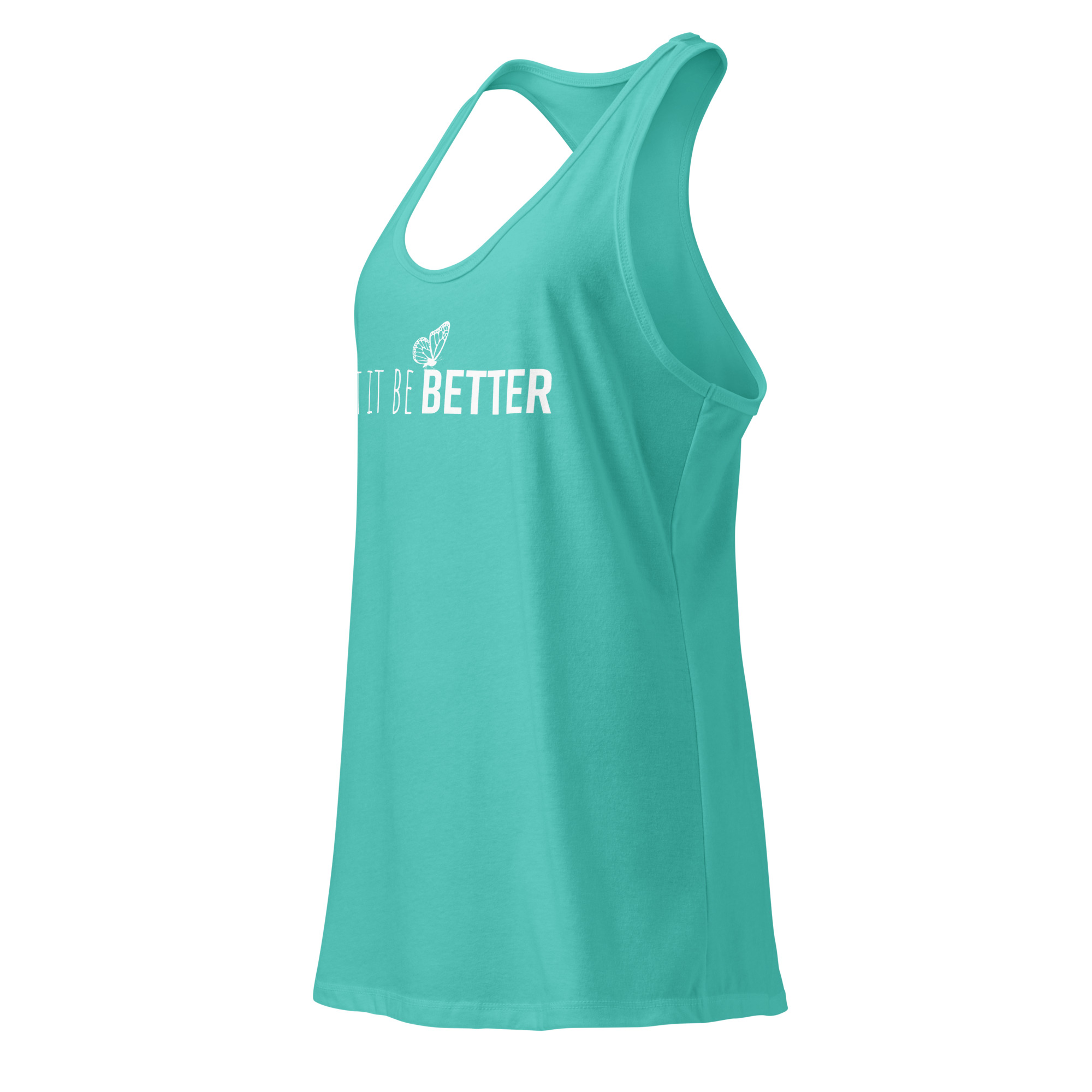 Let It Be Better Women's Racerback Tank - Image 15