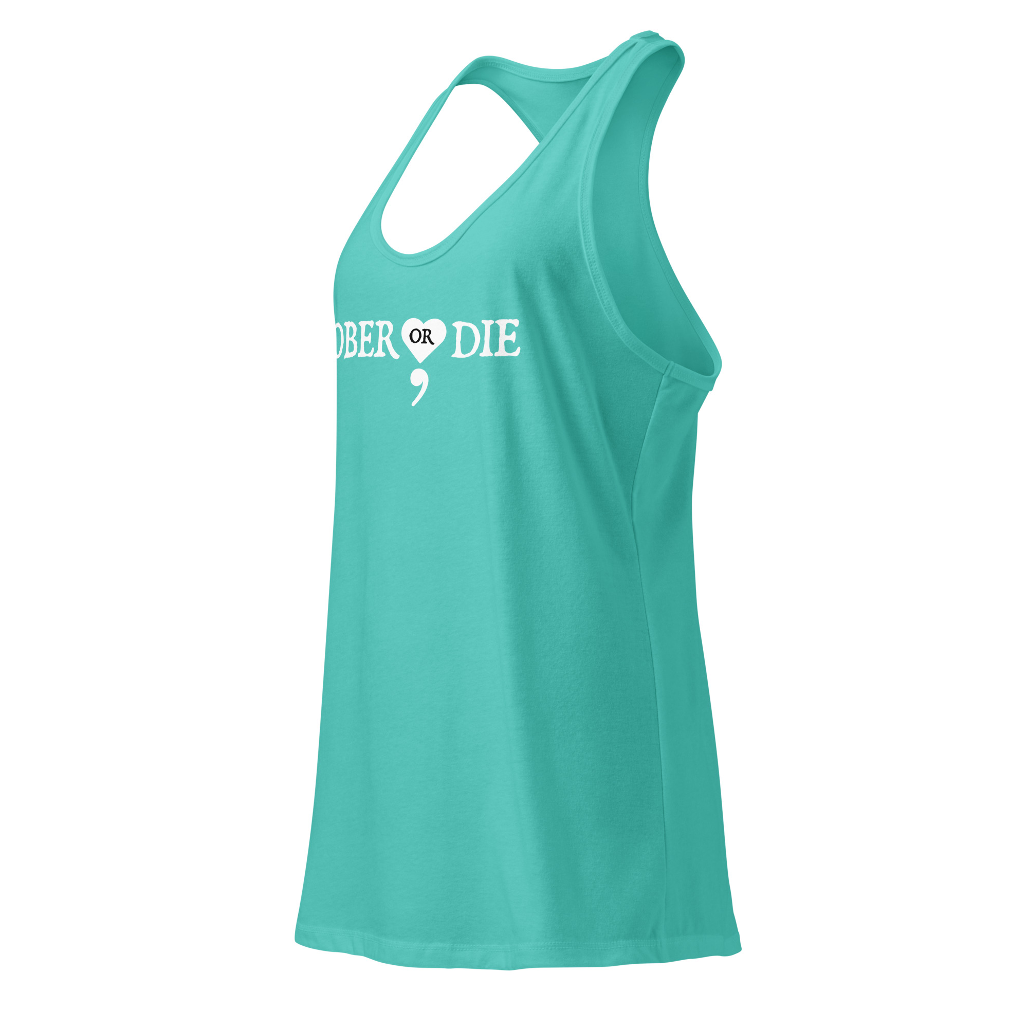 Sober Or Die Women's Racerback Tank - Image 16