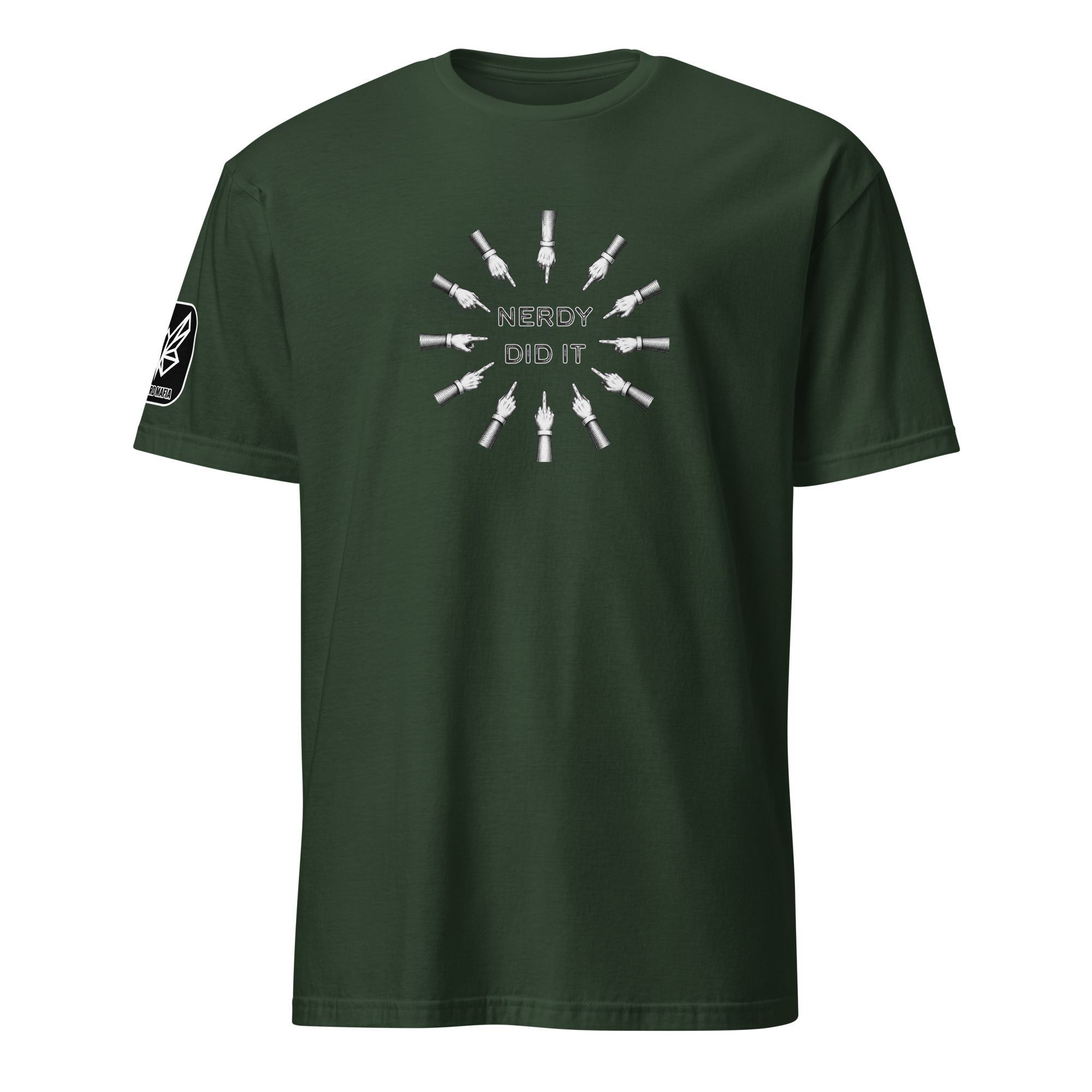 Nerdy Did It Unisex T-Shirt - Image 18