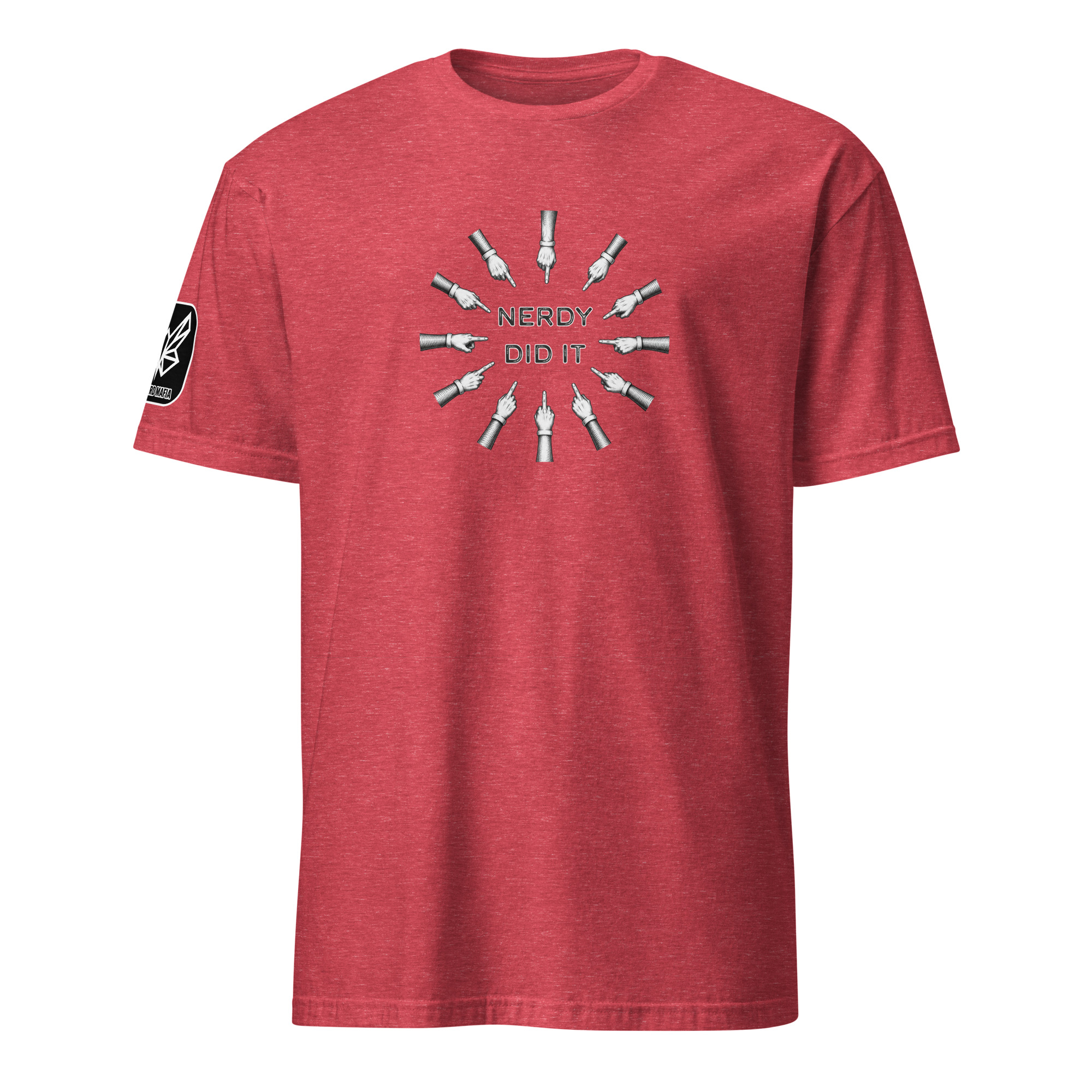 Nerdy Did It Unisex T-Shirt - Image 34